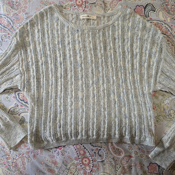 NATURAL LIFE , Light Blue Sweater - Picture 2 of 4